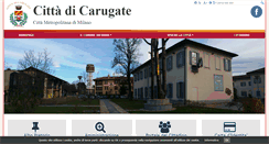 Desktop Screenshot of comune.carugate.mi.it